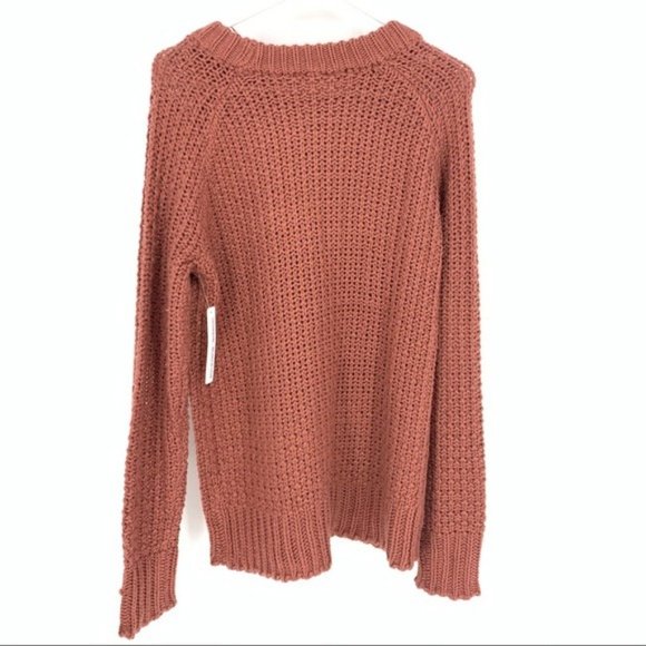 Cloth Round Neck Pink Knit Sweater NWT Small P - Picture 11 of 12